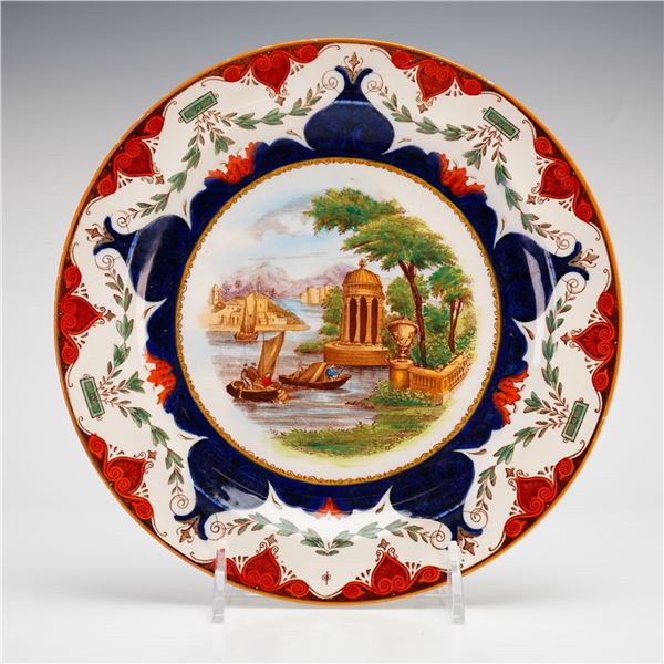 Wedgwood Porcelain Plate with Capriccio Landscape