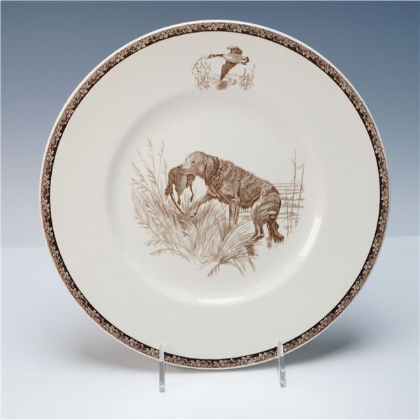 Wedgwood Sporting Dog Plate - Chesapeake Bay Retriever Earthenware