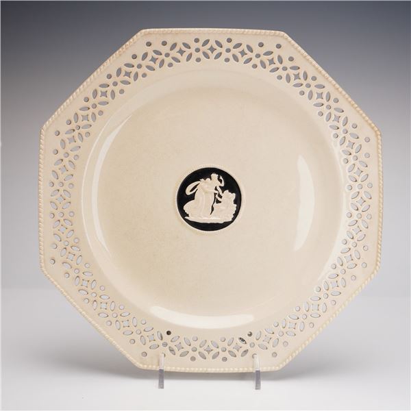 Wedgwood, Neoclassical Reticulated, Octagonal Plate