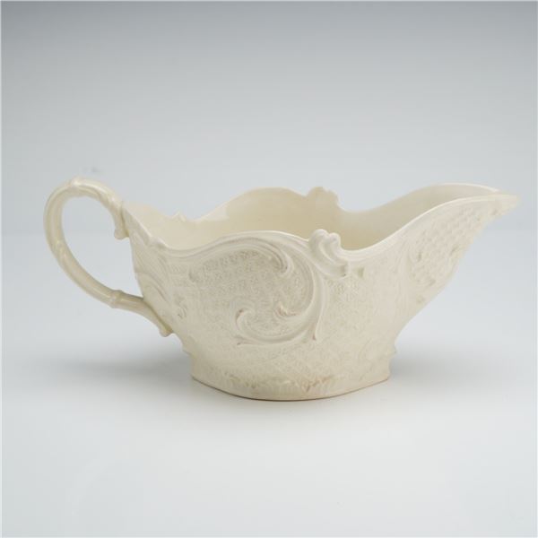 Wedgwood Salt-Glazed Stoneware Sauce Boat