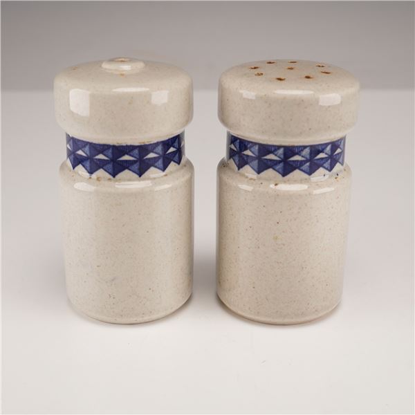 A Pair of Wedgwood 'Mexico' Ceramic Salt and Pepper Shakers