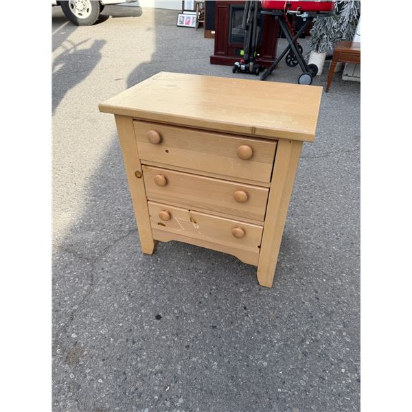 Side table 24" x 16" x 25 1/2" tall