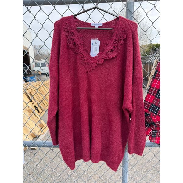 NWT sweater size 3X