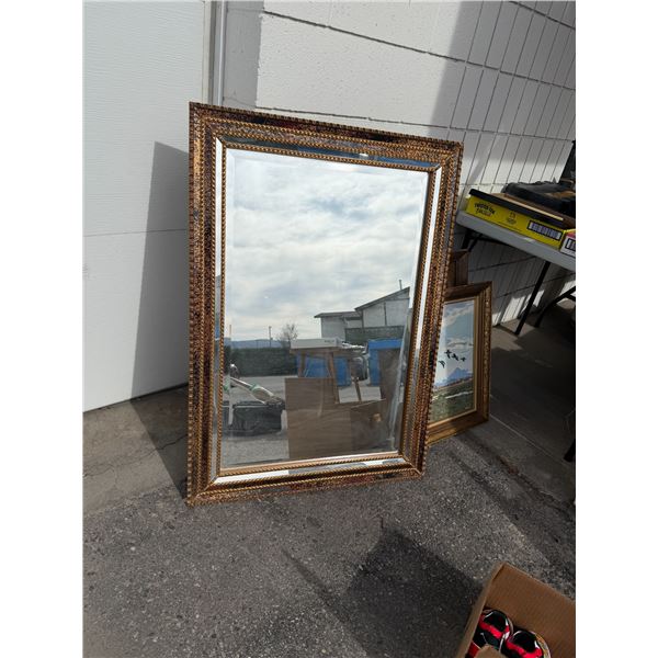 Mirror measures 30 1/2" x 43"