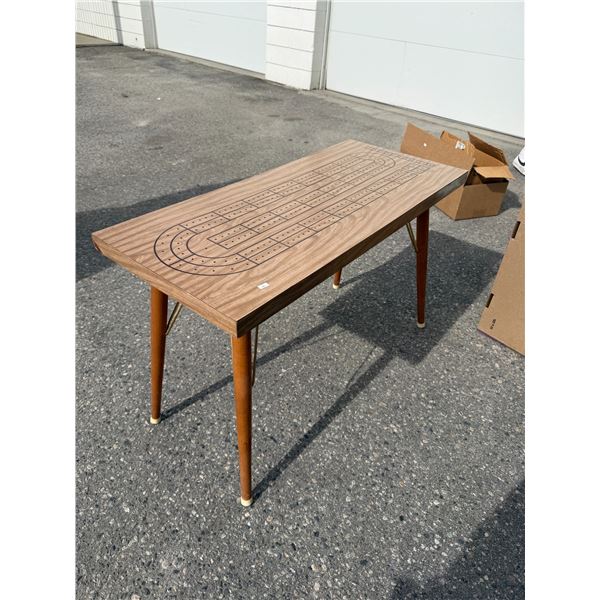 Crib board table 39 1/2" x 18" x 25" tall