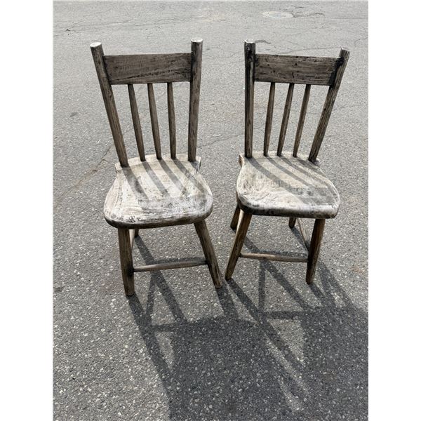 Rustic chair chairs