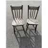 Image 1 : Rustic chair chairs