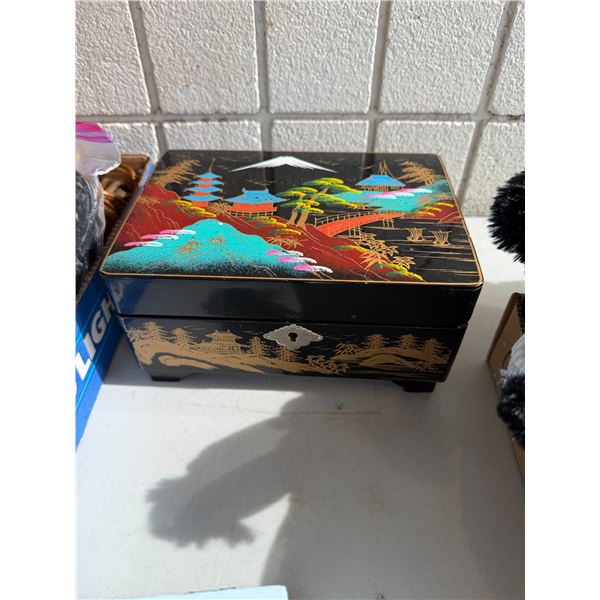 Jewelry box and contents