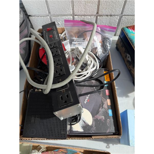 Electronic related box and power