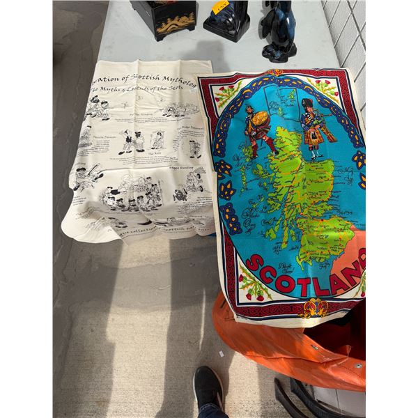 Scottish Vintage cloth decor