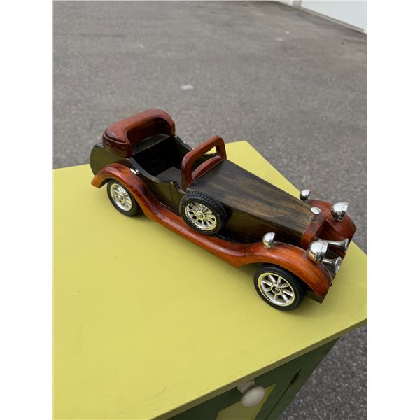 Wooden car decor