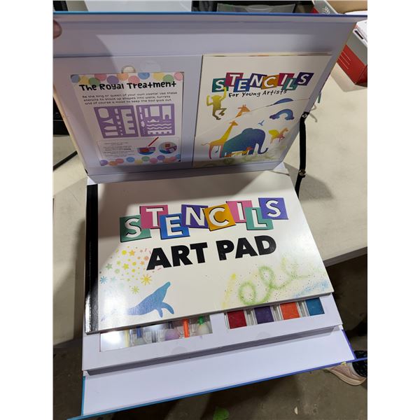 Stencils for young artists amazing blow pins et