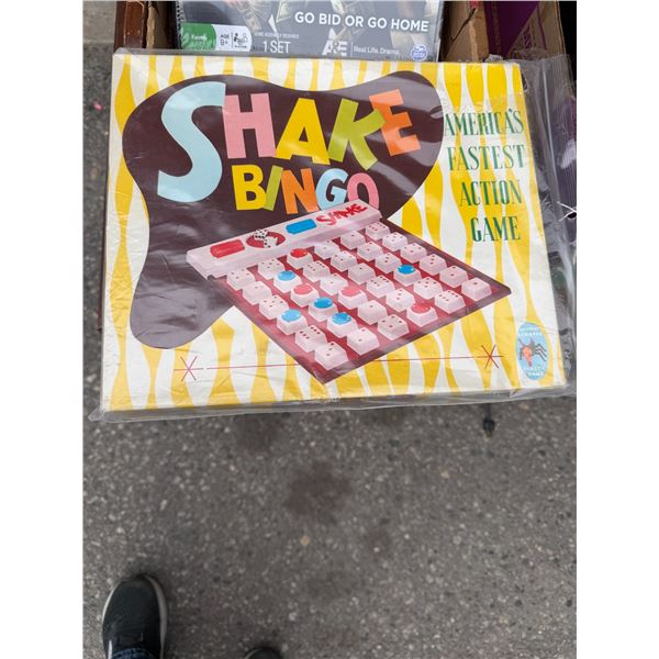 Shake bingo