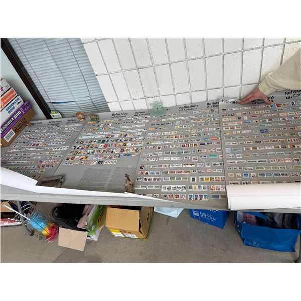 18 51–19 99. Reflections of Canada stamp posters.