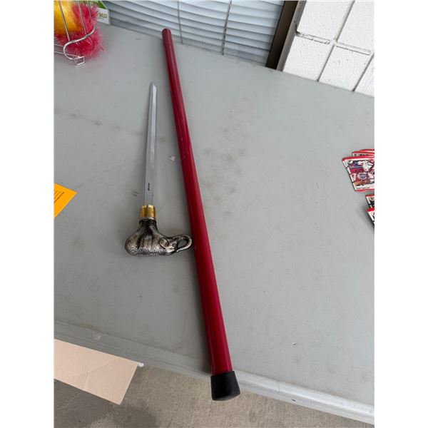 Sword cane