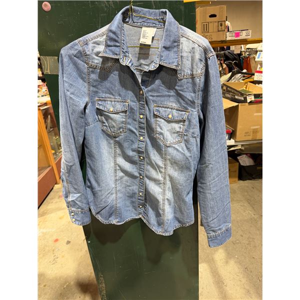 Denim shirt, size 10