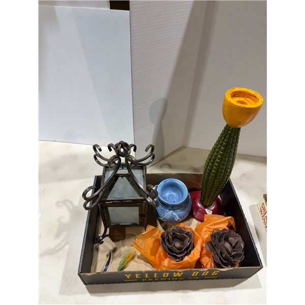 Candle holders and decor