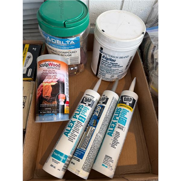 Play text CAULK Wood Working items