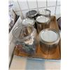 Image 1 : Empty tins and other items