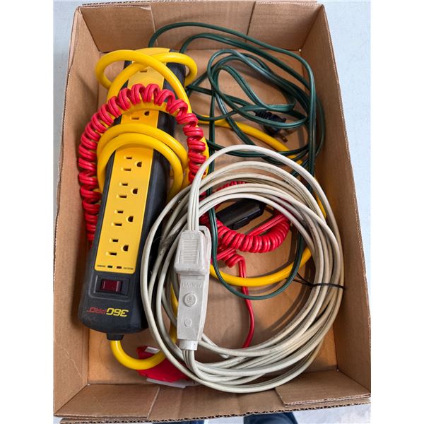 Power bars, and extension cord cords