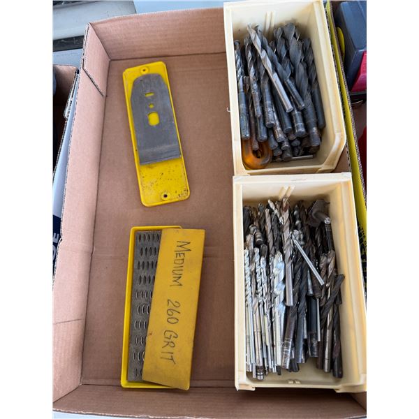 Drill, bits and other tools