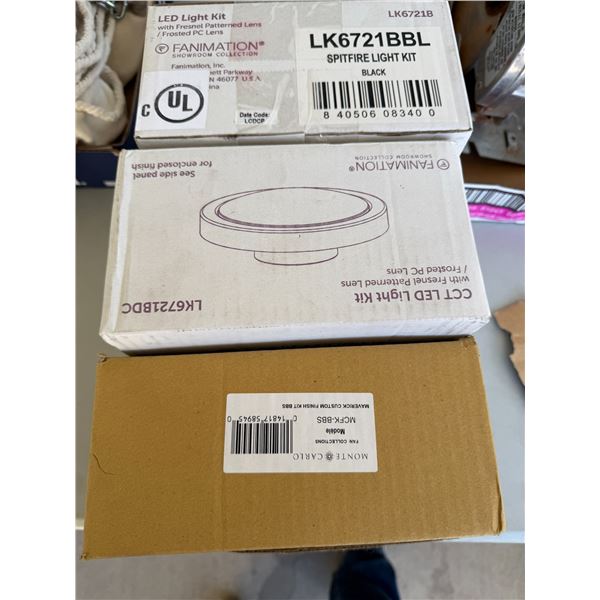 New ceiling light kits