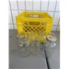 Image 2 : Canning jars and crate