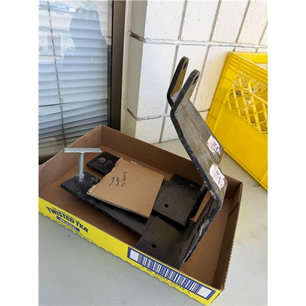 Truck camper tiedowns