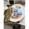 Image 1 : Pasta holder, and Italian plate