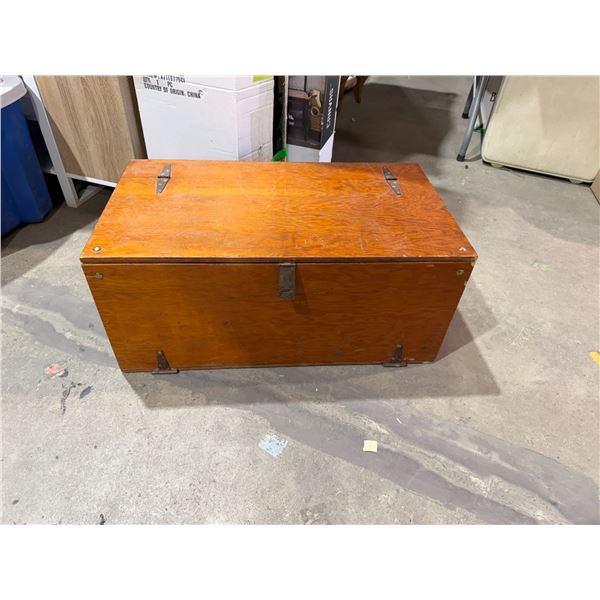 Wood truck 30" x 17" x 13" tall