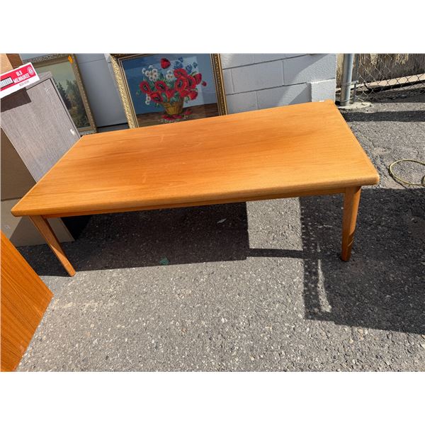 Take Coffee Table measures 52" x 26" x 16" tall