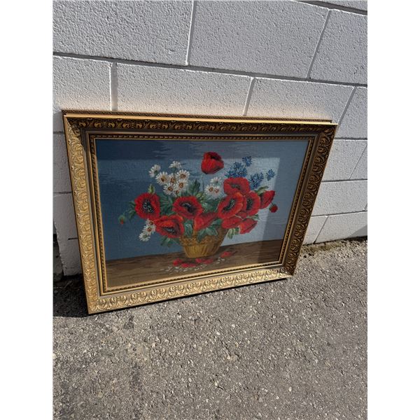 Handcrafted artwork 35" x 28"