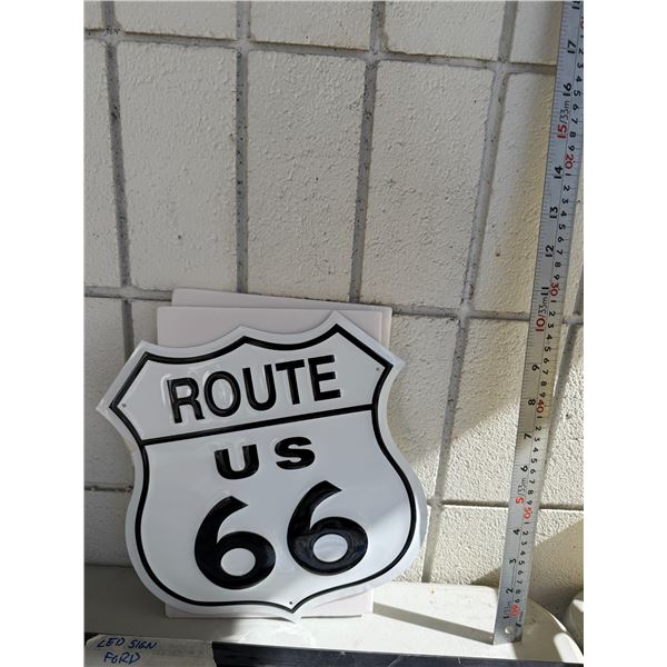 Route 66 sign