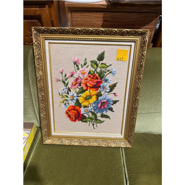 Hand crafted wall hanging 20 1/2" x 25"