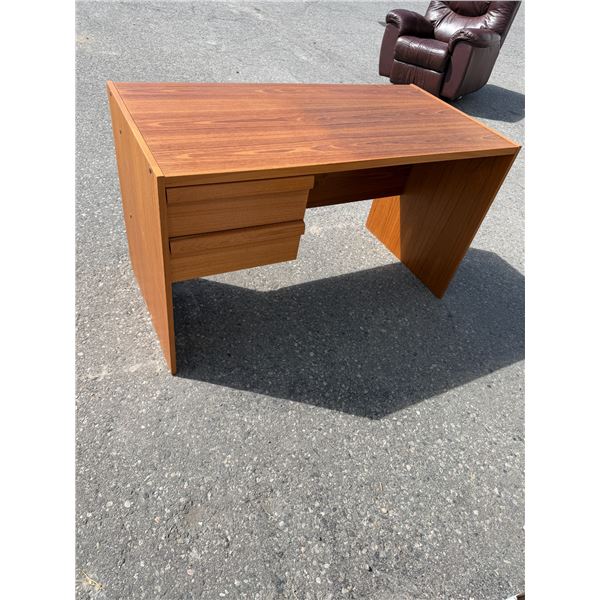Teak desk 48"x 24x28" tall