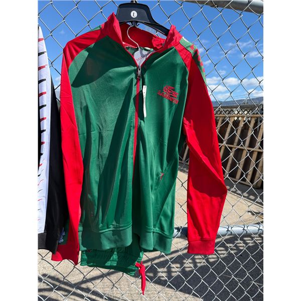 New  LACOSTE jacket and pants size large