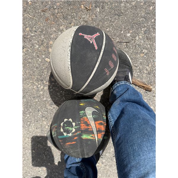 Basketballs need air