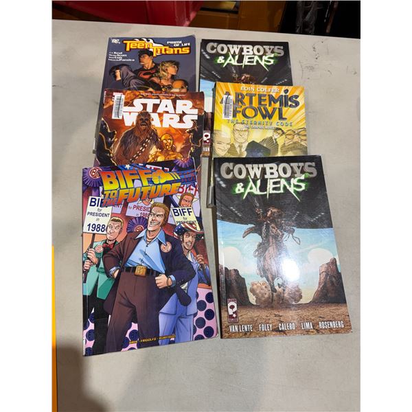 Marvel, DC, and other graphic comics