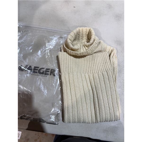 JAEGER London, New York, Paris, 34 inch new turtleneck