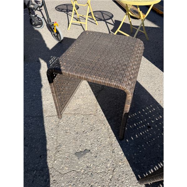 Patio side table