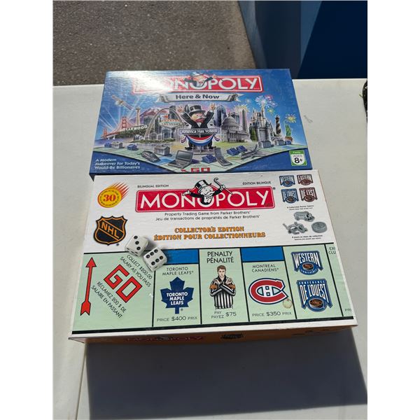 Monopoly games