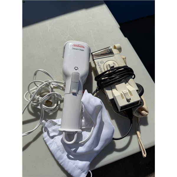 Sunbeam, steamed ballet and a portable iron