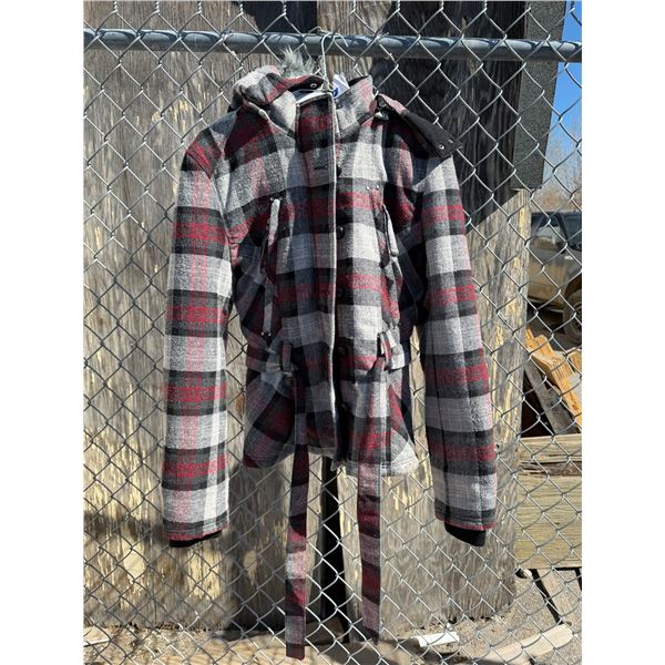 Baby blue medium coat