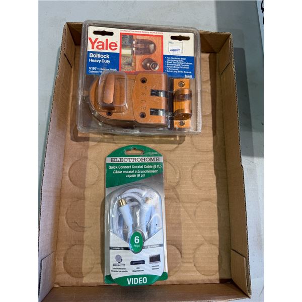Yale, Bolt Lock and cable