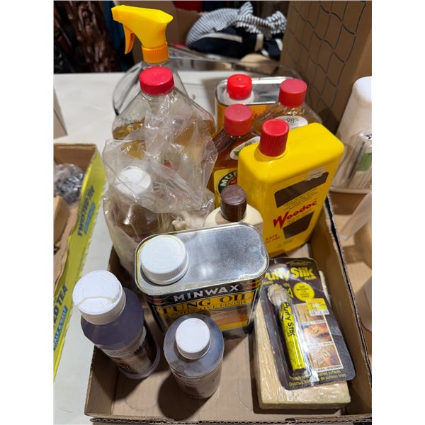 Oil soap and other product