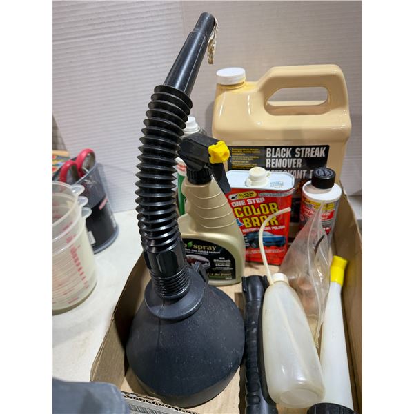 Garage fluids, and other