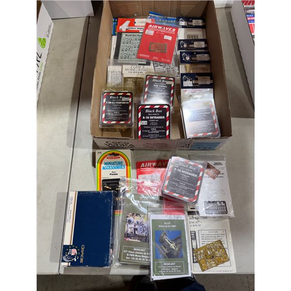 Black box model, accessories and other reheat, model items, etc.