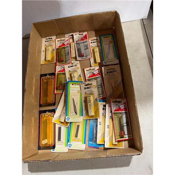 Assorted crafting blades