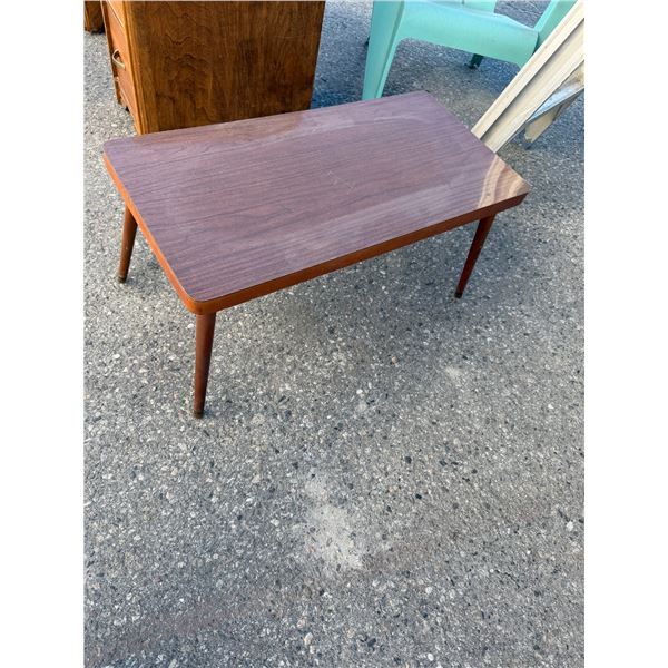 MCM Coffee Table 31 1/2" x 15 and three-quarter inches by 15 1/2