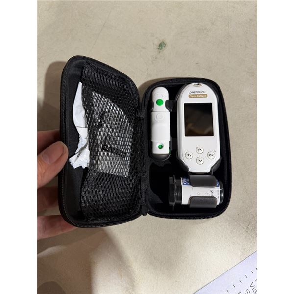 One touch blood monitor